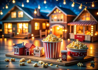 Miniature Movie Night: Celebrating National Popcorn Day with Classic Reels & Popcorn Buckets