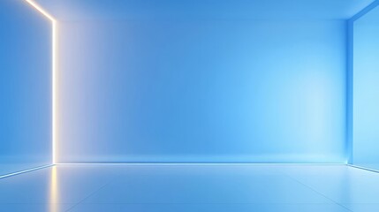 Serene and Clean Blue Backdrop Ideal for Professional Use