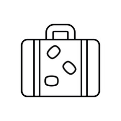Luggage  vector icon