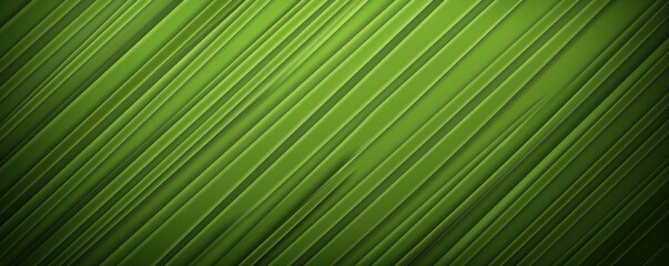Geometric Green Background with Diagonal Stripes and Gradients. Vector Minimalist Backdrop for Irish St. Patrick Day. MZ