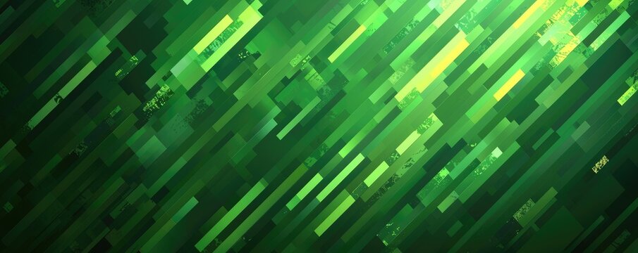 Modern Green Vector Background with Creative Diagonal Lines and Gradient. MZ