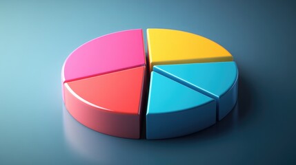 Obraz premium Pie Chart Survey