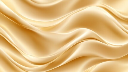 Obraz premium Abstract Golden Waves Flowing Smoothly Design