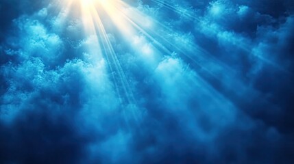 Fototapeta premium A radial burst background featuring soft shades of light blue radiating from a central point,