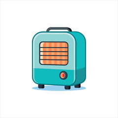 Electric Heater Symbol Vector for Logo and Design