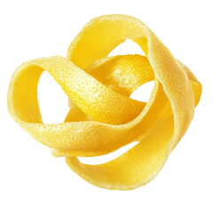 Lemon Peel Twisted, cutout png