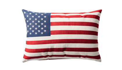 Fototapeta premium American flag pillow png 