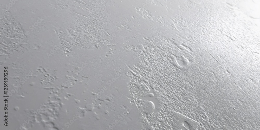 Poster white textured surface creating an abstract design with light and shadow