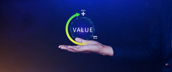Increase value service, growth value, company value added, business leverage valuable ERP systems...