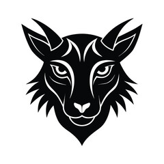 Obraz premium wolf head tattoo