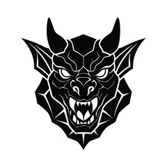 tribal wolf tribal tattoo