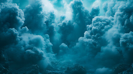 Naklejka premium Smoke magic. Abstract smoky background.