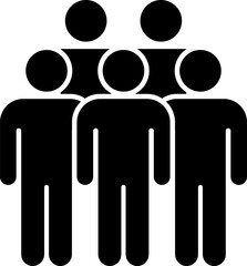 Group of people icons. Team icons set. People. Employee people group icon team staff. User profile symbol. Group of people or group of users. Persons symbol. Vector illustration .