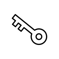 key icon line vector design