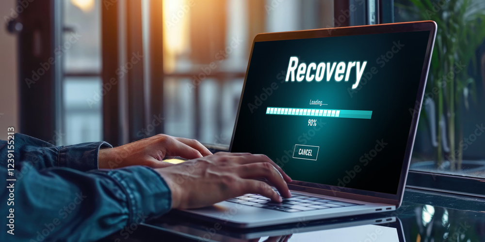 Poster data backup restoration recovery restore data from cloud storage brisk and provide planned network r
