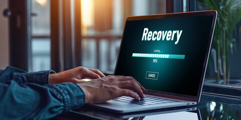 data backup restoration recovery restore data from cloud storage brisk and provide planned network reserve business data