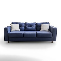 Fototapeta premium sofa couch on white background