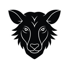 Obraz premium head of a wolf