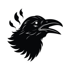 Fototapeta premium eagle head illustration