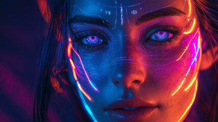 Hyper-realistic AI-generated portraits 