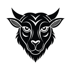 Obraz premium head of a bull