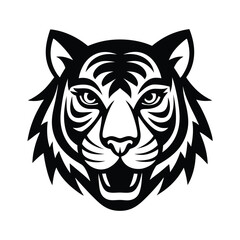 tiger head vector