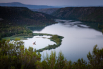 waterfalls in krka national park in croatia