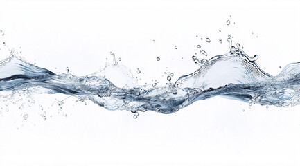 High-Quality Water Splash PNG with Transparent Background