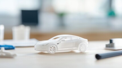 Collaboration on Production of Innovative Model Car for Future Automotive Development