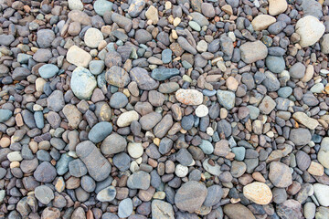 pebbles on the beach