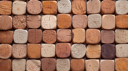 A composition of textured wine corks in warm tones, evoking memories of cherished moments and celebratory toasts.