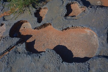 Stein Formationen im Namib Naukluft Nationalpark