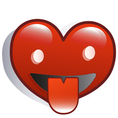 cute face emoji illustration vector
