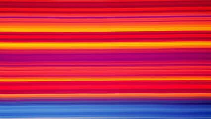 Abstract Vibrant Horizontal Stripes Background