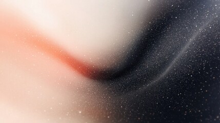Abstract cosmic swirl with stars and gradient tones