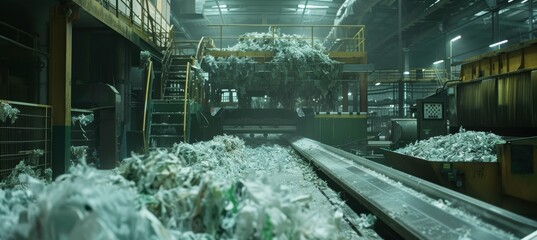 Eco-Friendly Paper Production: Recycled Materials on High-Speed Processing Line