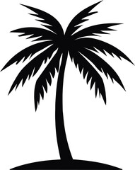 palm tree t-shirt design vector