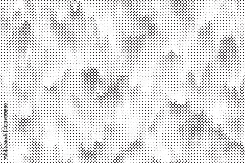 Poster abstract halftone background. black and white halftone grunge texture. vector abstract overlay. grun