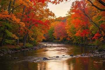 Fototapeta premium autumn colors in the park