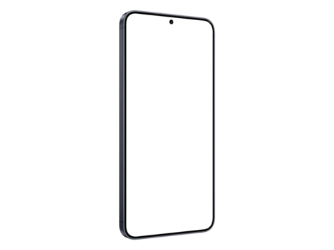 Photo of smartphone similar to android device without background. Blue black color. Template for mockup
 - Powered by Adobe