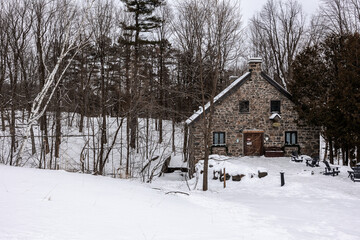 Saint-Bruno national park, Canada Quebec