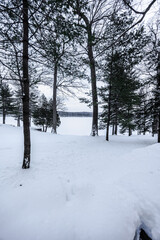 Saint-Bruno national park, Canada Quebec