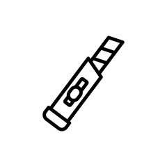 cutter icon line vector design