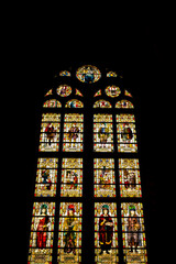 stained glass window