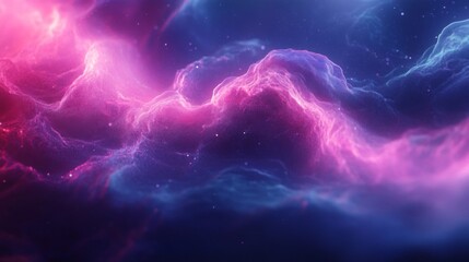 Abstract Pink and Blue Particle Background