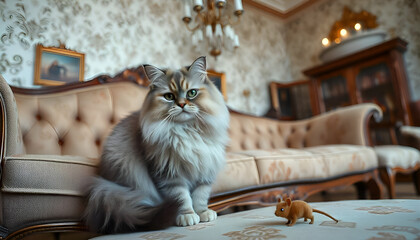 Persian Cute cat photo HD background 