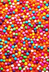 vibrant candy assortment sugary background creating colorful delightful visual experience various shapes textures, chewy, chocolate, colors, decorative