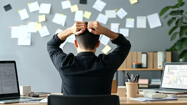 Employee Feeling Lost in Chaotic Unorganized Workplace