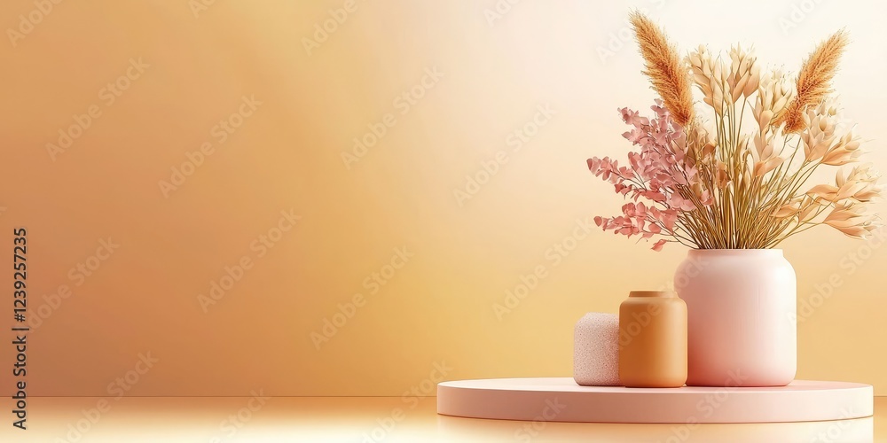 Aufkleber professional branding strategy meeting with digital mockups and notes, neutral background, copyspace