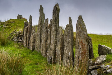 Killabregga  - High above Sulby Glen on the Isle of Man there are several ruined farms, one of the...